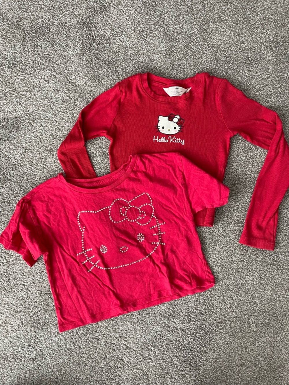 Hello Kitty girls crop top bundle